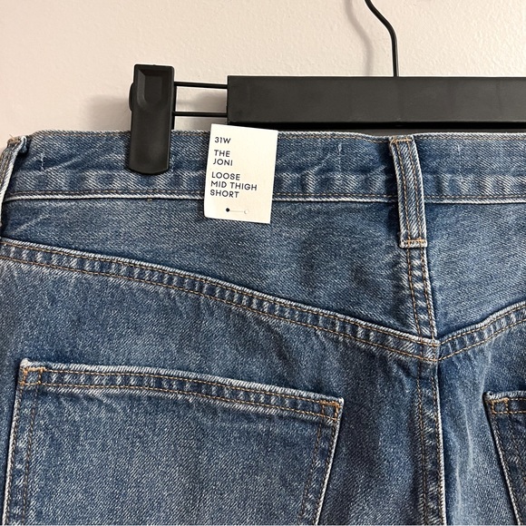 *SOLD* Denim Forum (Aritzia) The Joni Loose Shorts - Picture 6 of 11